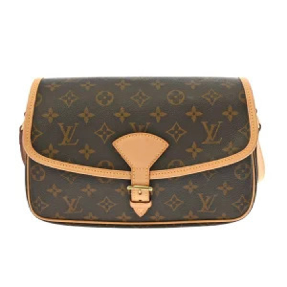 Louis Vuitton Monogram Sologne Brown Canvas Shoulder Bag